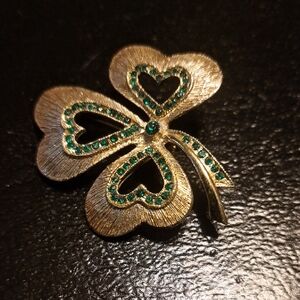 Vintage Clover Brooch